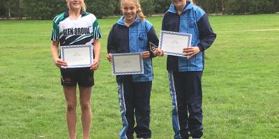 Manawatu Intermediate Interschool Cross Country Girls Year 8 2nd 2019